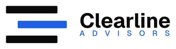 Clearline Advisors Three Bar Mark